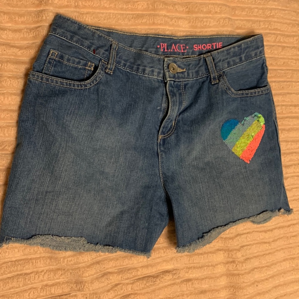 Kids girls size 14 shorts with real pockets